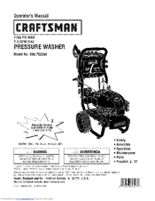 CRAFTSMAN 580.752280 Operator's Manual