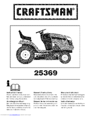 CRAFTSMAN 25369 Instruction Manual