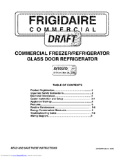 Frigidaire FCRS201LFB5 Use & Care Manual