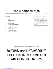 Frigidaire FAS25ER2A1 Use & Care Manual