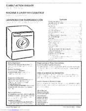 Frigidaire GLTF1570ES1 Use & Care Manual