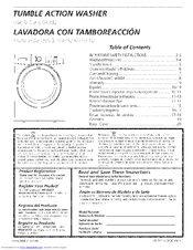 Frigidaire LTF7000EG0 Use & Care Manual