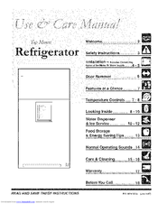 Frigidaire GLHT188WHW3 Use & Care Manual