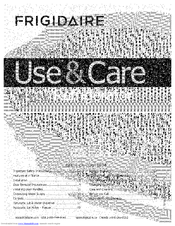 Frigidaire FGHB2869LE6 Use & Care Manual