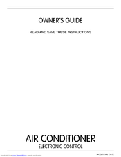 Frigidaire FAS185M2A1 Owner's Manual