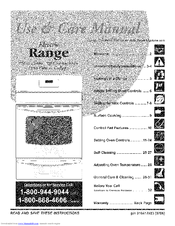 Frigidaire GLEF389GBB Use & Care Manual