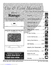 Frigidaire FEFL79HBA Use & Care Manual