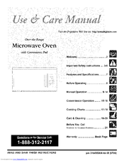 Frigidaire FMV157GSA Use & Care Manual