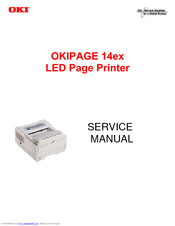 Oki OKIPAGE 14ex Service Manual