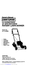 CRAFTSMAN 917.378060 Owner's Manual