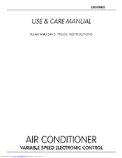 Frigidaire FAC085N7A2 Use & Care Manual