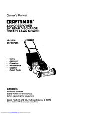 CRAFTSMAN 917.387255 Owner's Manual