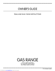 Frigidaire MGF355BGWD Owner's Manual
