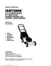CRAFTSMAN 917.377970 Owner's Manual
