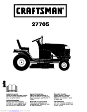 CRAFTSMAN 27705 Instruction Manual
