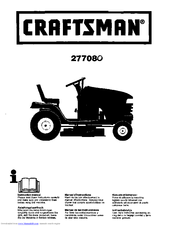CRAFTSMAN 277080 Instruction Manual