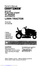 CRAFTSMAN 917.272140 Owner's Manual