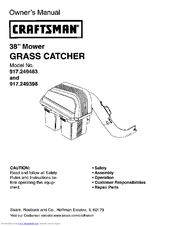 CRAFTSMAN 917.249398 Owner's Manual