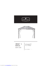 Garden Oasis 302-1136135 Owner's Manual