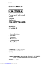 CRAFTSMAN 919.165613 Owner's Manual