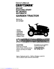 CRAFTSMAN 917.273321 Owner's Manual