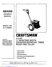 CRAFTSMAN 917.299691 Owner's Manual