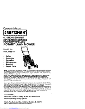 CRAFTSMAN 917.379610 Owner's Manual