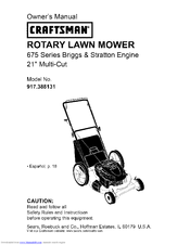 CRAFTSMAN 917.388131 Owner's Manual