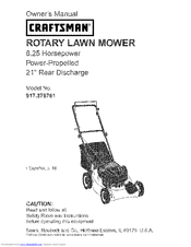 CRAFTSMAN 917.378761 Owner's Manual