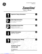 Ge Zoneline 5200 Series Manuals | ManualsLib