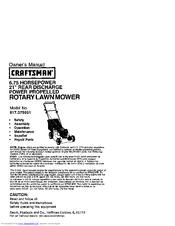 CRAFTSMAN 917.379601 Owner's Manual