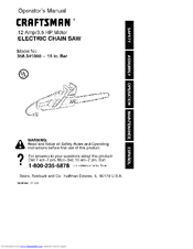 CRAFTSMAN 358.341060 Operator's Manual