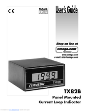 Omega TX82B User Manual