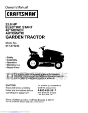 CRAFTSMAN 917.275242 Owner's Manual