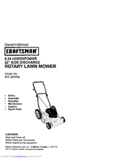CRAFTSMAN 917.387442 Owner's Manual