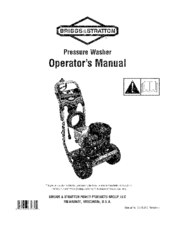 Briggs & Stratton 317455GS Operator's Manual