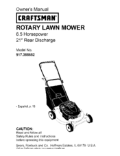 CRAFTSMAN 917.388652 Owner's Manual