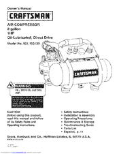 CRAFTSMAN 921.153120 Owner's Manual