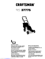 CRAFTSMAN 917.37775 Instruction Manual