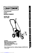 Craftsman 536.772300 Operating Instructions Manual