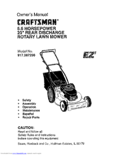 CRAFTSMAN EZ3 917.387290 Owner's Manual