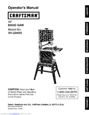 CRAFTSMAN 351.224000 Operator's Manual