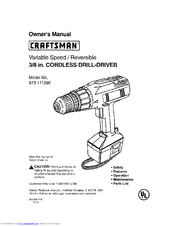 Craftsman 973.111290 Owner's Manual