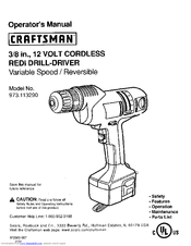 CRAFTSMAN 973.113290 Operator's Manual