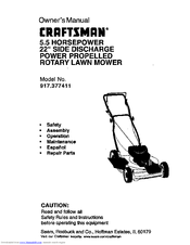 CRAFTSMAN 917.377411 Owner's Manual