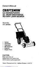CRAFTSMAN 917.387302 Owner's Manual