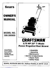 CRAFTSMAN 328.395900 Owner's Manual