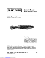CRAFTSMAN 875.199330 Owner's Manual
