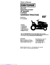CRAFTSMAN EZ3 917.273070 Owner's Manual
