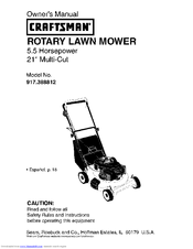 CRAFTSMAN 917.388812 Owner's Manual
